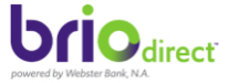 BrioDirect (powered by Webster Bank, N.A.) logo
